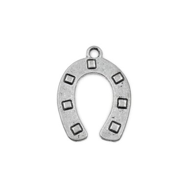 30x22mm sidabro sp. pakabukas pasaga, 4vnt.