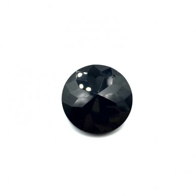 30mm juodos sp. disko formos karoliukas, 1vnt.