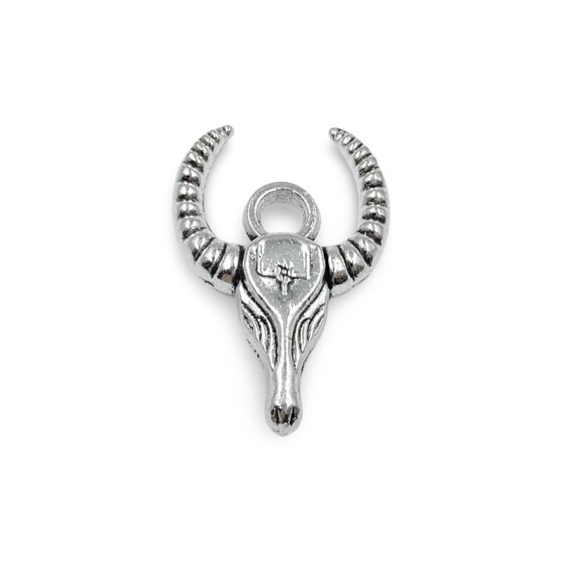 30x20mm sidabro sp. pakabukas jautis, 3vnt.