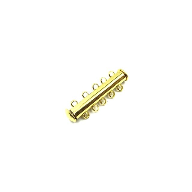 31x10mm aukso sp. magnetinis užsegimas 5 kilputėmis, 1vnt.