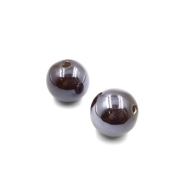 32mm rudos sp. keramikiniai karoliukai, 2vnt. 32mm rudos sp. keramikiniai karoliukai, 2vnt.