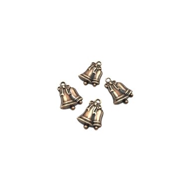 24x17mm vario sp. pakabukas varpeliai, 10vnt.