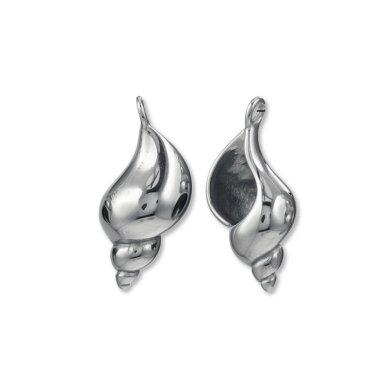 34x15mm platinos sp. nerūdijančio plieno pakabukas kriauklė, 1vnt. 34x15mm platinos sp. nerūdijančio plieno pakabukas kriauklė, 1vnt.
