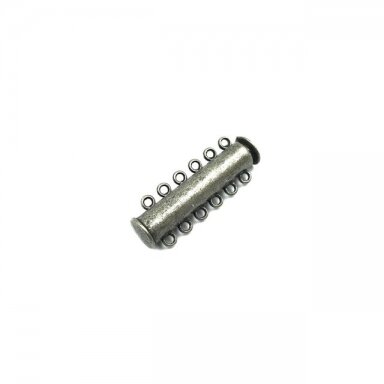 36x13mm juodintos sp. magnetinis užsegimas 6 kilputėmis, 1vnt. 36x13mm juodintos sp. magnetinis užsegimas 6 kilputėmis, 1vnt.