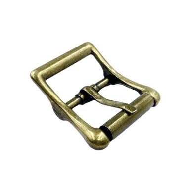 38x40mm žalvario sp. metalinė diržo sagtis, 1vnt.