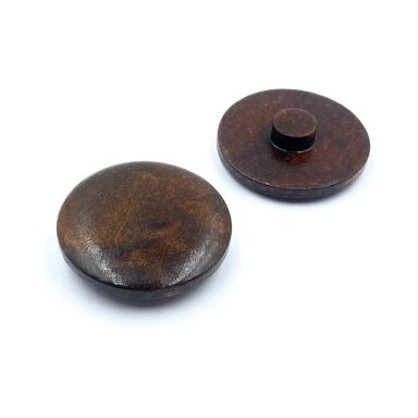 39mm rudos sp. medinė saga su kilpute, 1vnt.