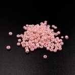 3-4mm pelenų rožinės sp. kiniškas biseris, ±20g
