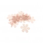 3cm pelenų rožinės sp. šifono gėlytės, 30vnt.