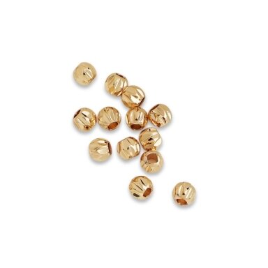 3x4mm 14k aukso sp. nerūdijančio plieno intarpas, 5vnt.