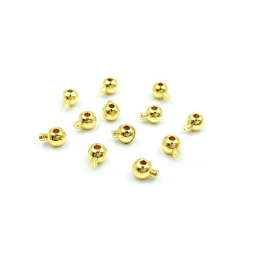 3x4mm 18k aukso sp. nerūdijančio plieno užbaigimo detalė- spaustukas, 2vnt. 3x4mm 18k aukso sp. nerūdijančio plieno užbaigimo detalė- spaustukas, 2vnt.