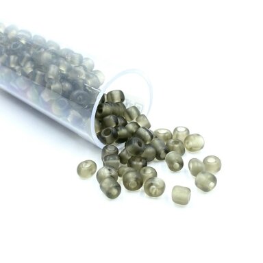 3x4mm matiniai chaki sp. biserio karoliukai, ±13g