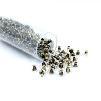 3x4mm rudos sp. biserio karoliukai, ±12g