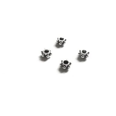 3x5mm sidabro sp. intarpai, 92vnt.