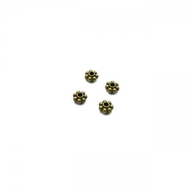 3x5mm žalvario sp. intarpai, 96vnt.