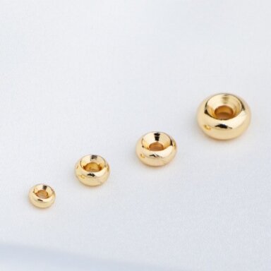 3x6mm 14k aukso sp. nerūdijančio plieno intarpas, 4vnt. 3x6mm 14k aukso sp. nerūdijančio plieno intarpas, 4vnt.