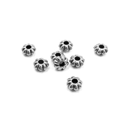 3x7mm sidabro sp. intarpai, 39vnt.