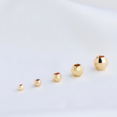 3x4mm 14K aukso sp. nerūdijančio plieno intarpas, 10vnt. 1 3x4mm 14K aukso sp. nerūdijančio plieno intarpas, 10vnt. 1