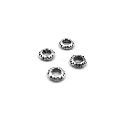 3x10mm sidabro sp. intarpai, 20vnt.