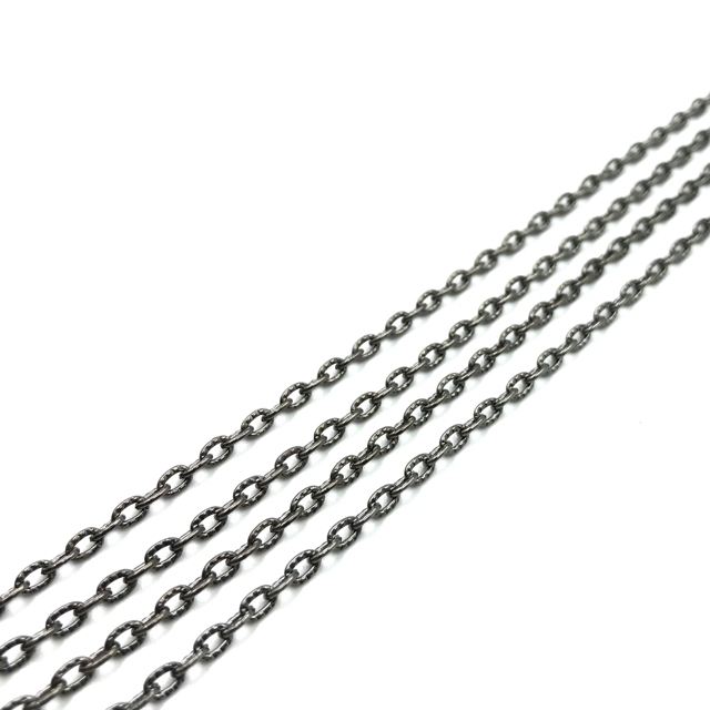 4x2mm juodintos sp. grandinėlė, 1m