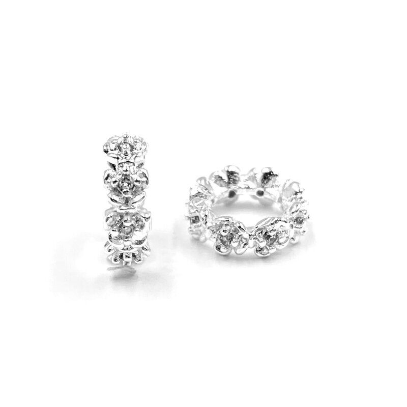 3x8mm sidabro sp. nerūdijančio plieno intarpas, 1vnt.