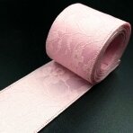 40mm rožinės sp. dekoratyvinė juostelė, 1m