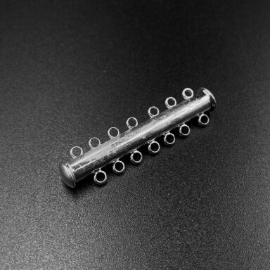41x10mm sidabro sp. magnetinis užsegimas 7 kilputėmis, 2vnt 41x10mm sidabro sp. magnetinis užsegimas 7 kilputėmis, 2vnt