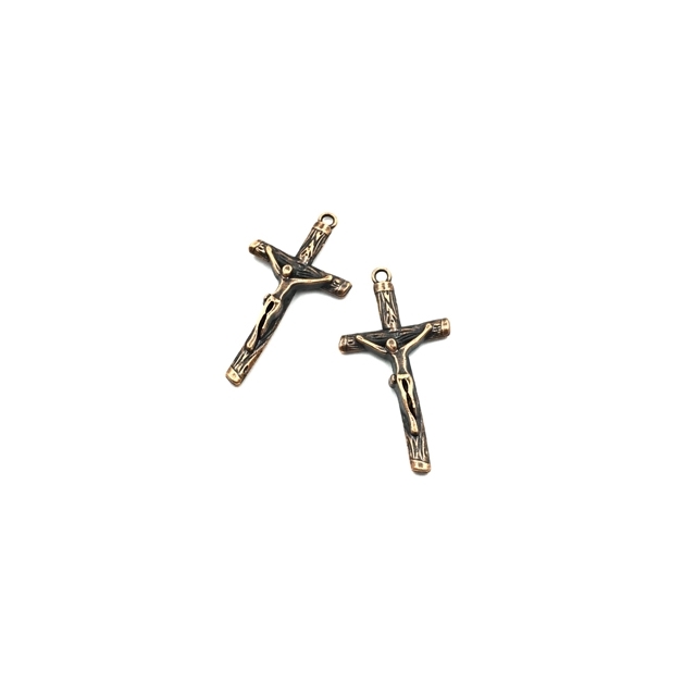 44x24mm vario sp. pakabukas kryžius, 5vnt.