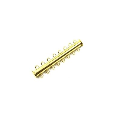 45x10mm aukso sp. magnetiniai užsegimai 8 kilputėmis, 1vnt.