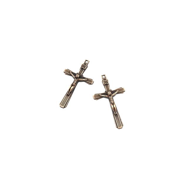 43x25mm vario sp. pakabukas kryžius, 5vnt.