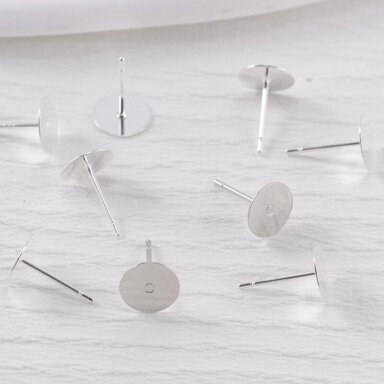 4mm sidabro sp. nerūdijančio plieno auskarų įvėrimai, 4vnt. 4mm sidabro sp. nerūdijančio plieno auskarų įvėrimai, 4vnt.