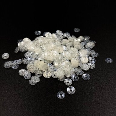 4mm skaidrūs gelsvos sp. žvyneliai, 5g