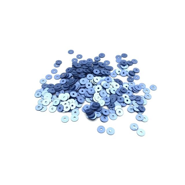 4mm melsvos sp. žvyneliai, 5g