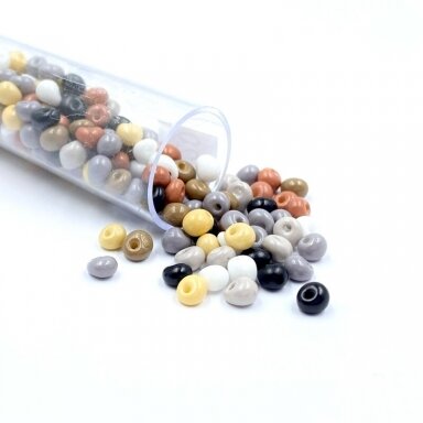4x5mm mix sp. biserio karoliukai, ±13g