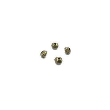 4x5mm žalvario sp. intarpai, 61vnt.