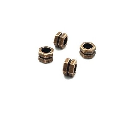 4x6mm vario sp. intarpai, 34vnt.