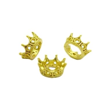 4x8mm 18k aukso sp. nerūdijančio plieno intarpas karūna, 1vnt. 4x8mm 18k aukso sp. nerūdijančio plieno intarpas karūna, 1vnt.
