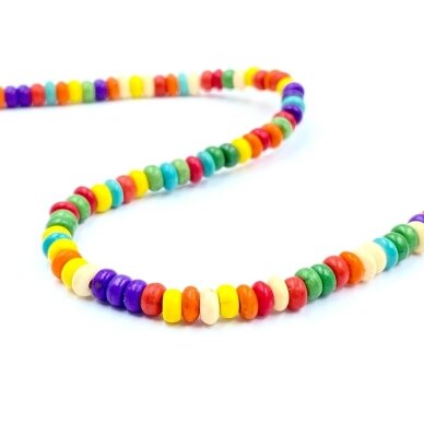 4x2mm mix sp. hovlitas, disko forma, 38cm juosta 4x2mm mix sp. hovlitas, disko forma, 38cm juosta