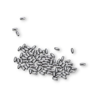 4x2mm platinos sp. nerūdijančio plieno intarpai, 6vnt. 4x2mm platinos sp. nerūdijančio plieno intarpai, 6vnt.