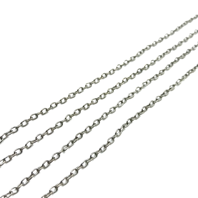 3x2mm juodintos sp. grandinėlė, 1m