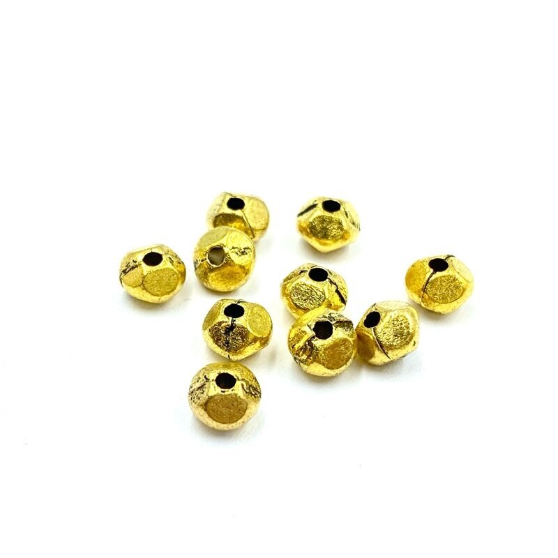 4x5mm aukso sp. intarpai, 60vnt.