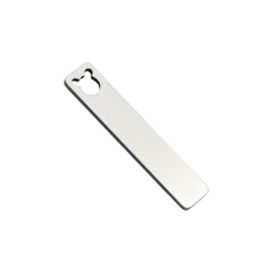 50x10mm nikelio sp. nerūdijančio plieno pakabukas, 1vnt.