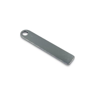 50x10mm nikelio sp. nerūdijančio plieno pakabukas, 1vnt. 50x10mm nikelio sp. nerūdijančio plieno pakabukas, 1vnt.