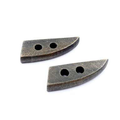 52x18mm tamsios sp. medinė saga, 2vnt.