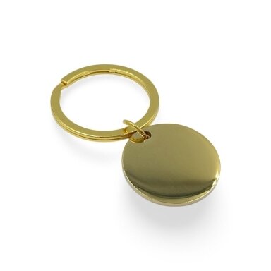 57x30mm aukso sp. nerūdijančio plieno raktų pakabukas, 1vnt. 57x30mm aukso sp. nerūdijančio plieno raktų pakabukas, 1vnt.