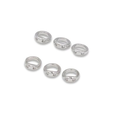 5mm nikelio sp. nerūdijančio plieno užbaigimo detalės, 4vnt. 5mm nikelio sp. nerūdijančio plieno užbaigimo detalės, 4vnt.
