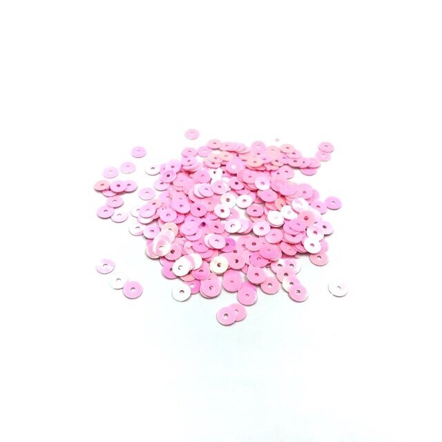5mm rožinės sp. žvyneliai, 5g