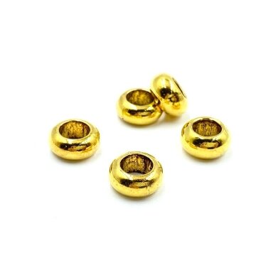 5x10mm aukso sp. intarpai, 13vnt.