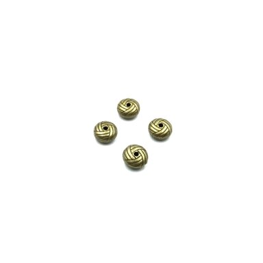 5x10mm žalvario sp. intarpai, 9vnt.