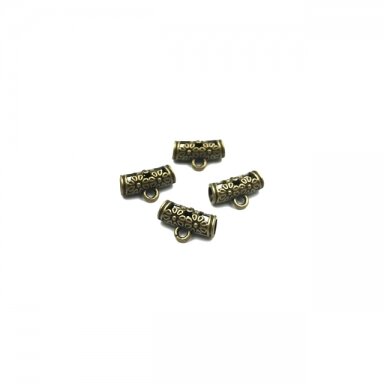 14x9mm žalvario sp. pakabukų laikikliai, 22vnt.
