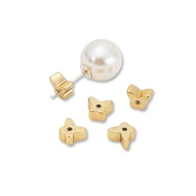 5x6mm 14k aukso sp. nerūdijančio plieno auskarų fiksatoriai, 2vnt. 5x6mm 14k aukso sp. nerūdijančio plieno auskarų fiksatoriai, 2vnt.